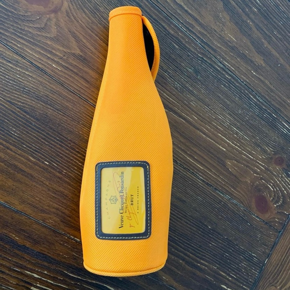 Veuve Clicquot Orange Champagne Insulated Tote Bag Ice Jacket Bottle Carrier